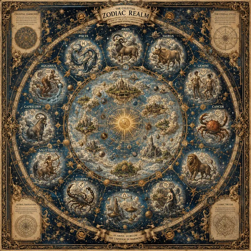 Vintage Mythic Cartography Posters