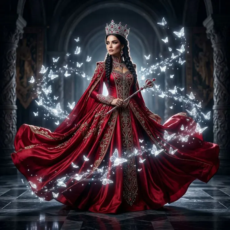 Butterfly Fashion Fantasy Portraits
