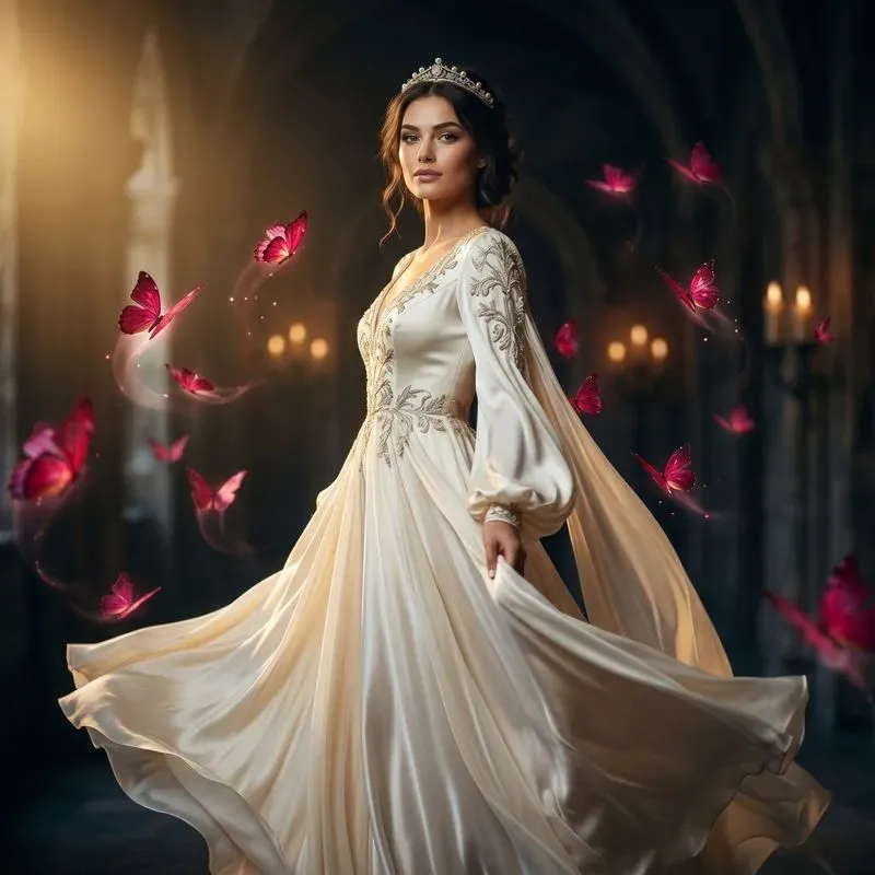 Butterfly Fashion Fantasy Portraits