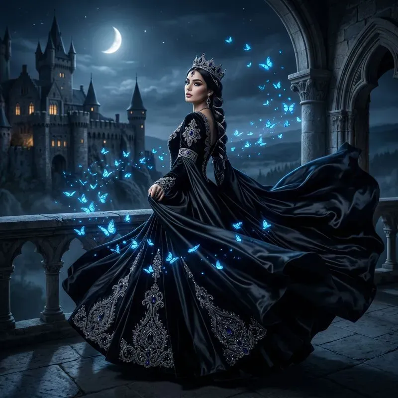 Butterfly Fashion Fantasy Portraits