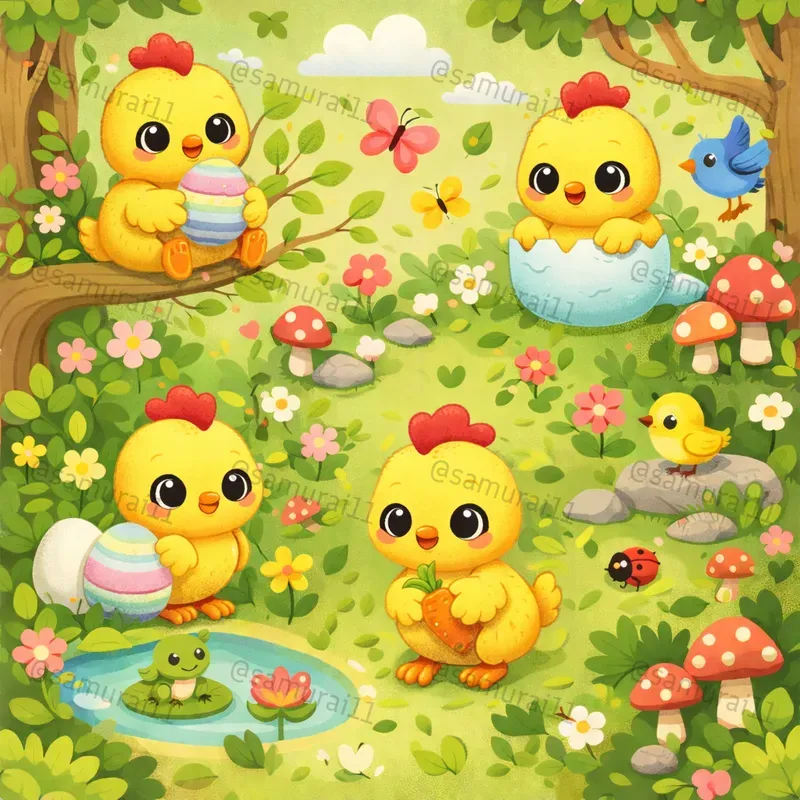 Cute Animal Seamless Pattern Generator