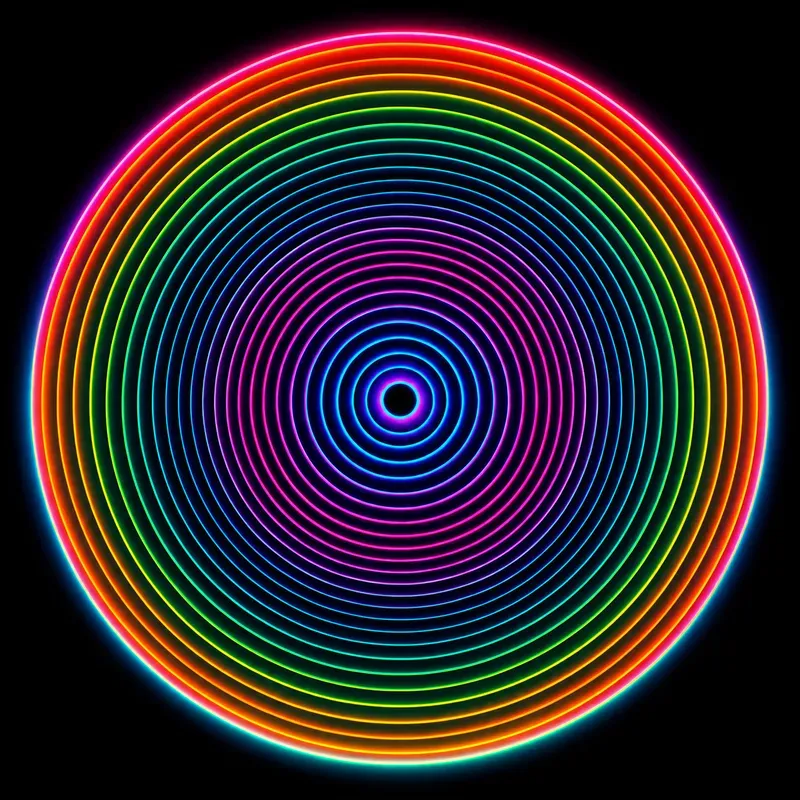 Chromatic Infinity Loops