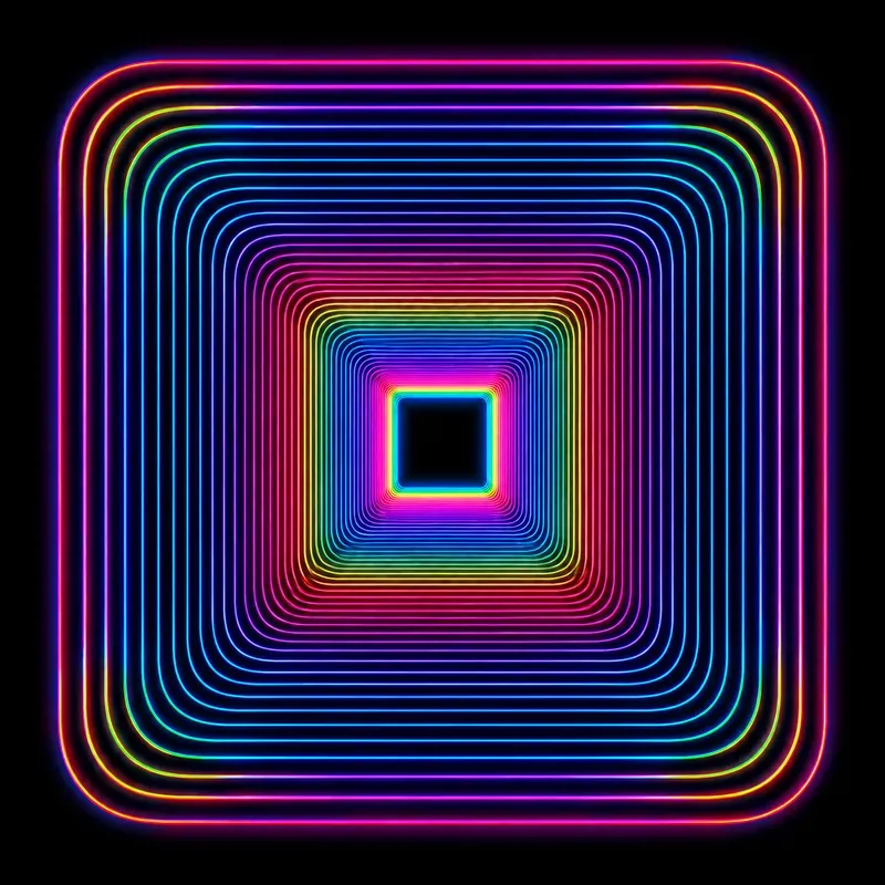 Chromatic Infinity Loops