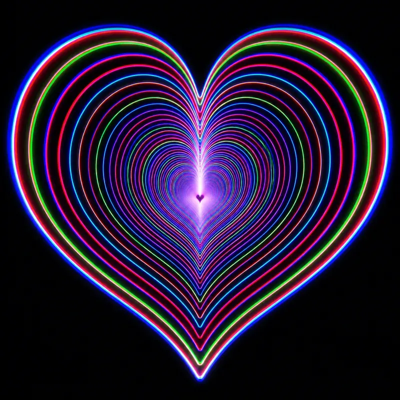 Chromatic Infinity Loops