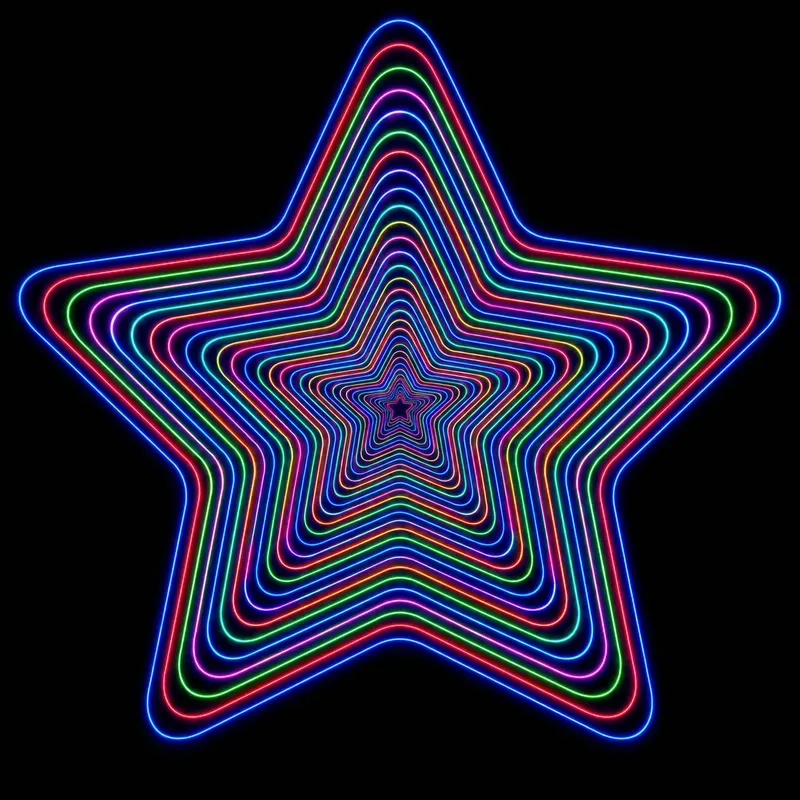 Chromatic Infinity Loops