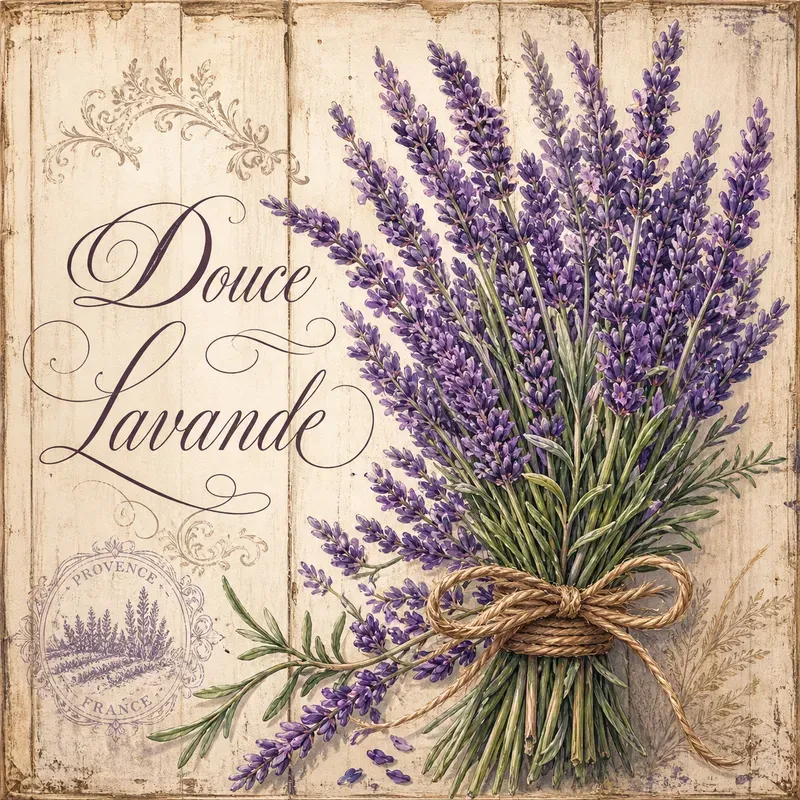 Vintage Rustic Botanical Art