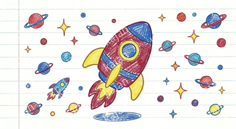 Crayon Kids Wall Art