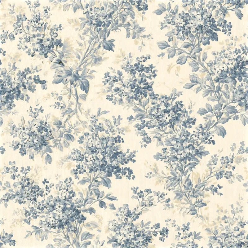 Vintage Cottagecore Calico Backing Papers