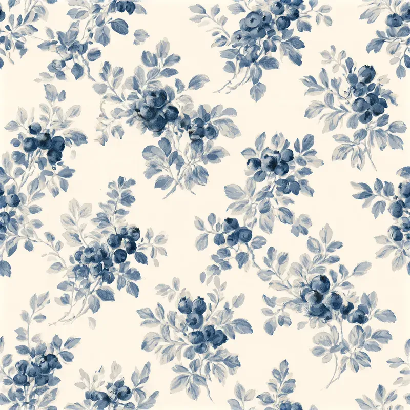 Vintage Cottagecore Calico Backing Papers
