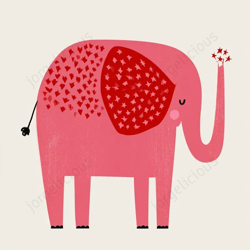 Minimal Pastel Nursery Illustrations