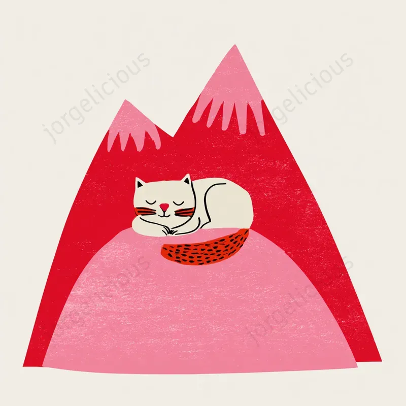 Minimal Pastel Nursery Illustrations