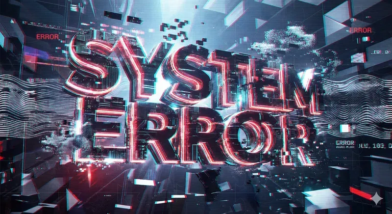 Glitch Reality Game Logo Generator