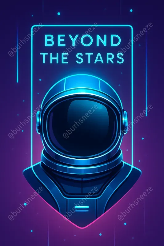 Neon Minimalist Vector Logo Art