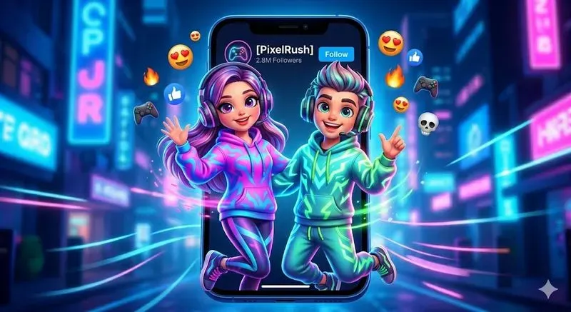 Cute Viral Social Media Mascot Cartoons