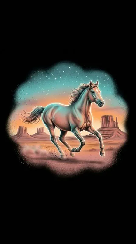 Retro 90s Airbrush Animal Tshirt Art