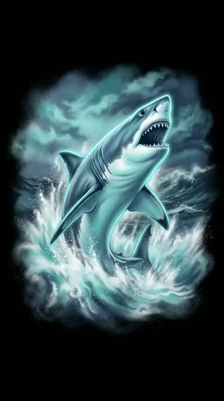 Retro 90s Airbrush Animal Tshirt Art