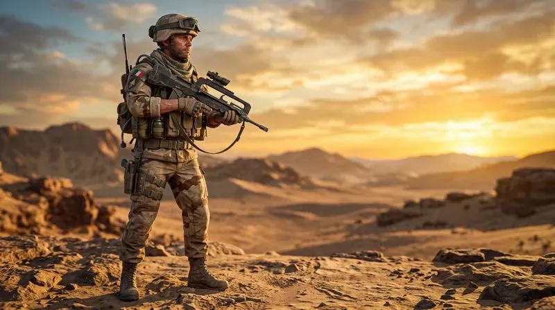Realistic 3D World Soldiers