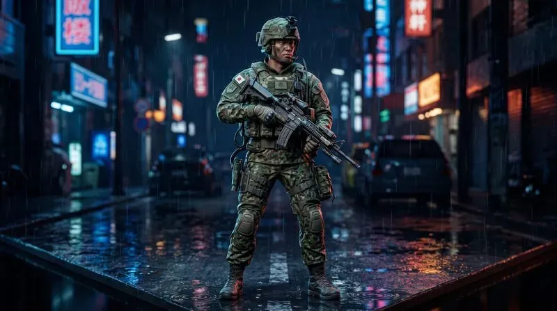 Realistic 3D World Soldiers