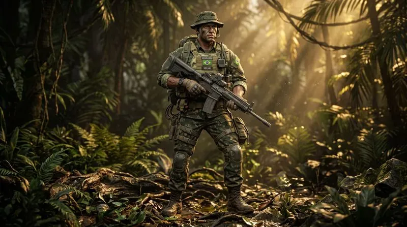 Realistic 3D World Soldiers