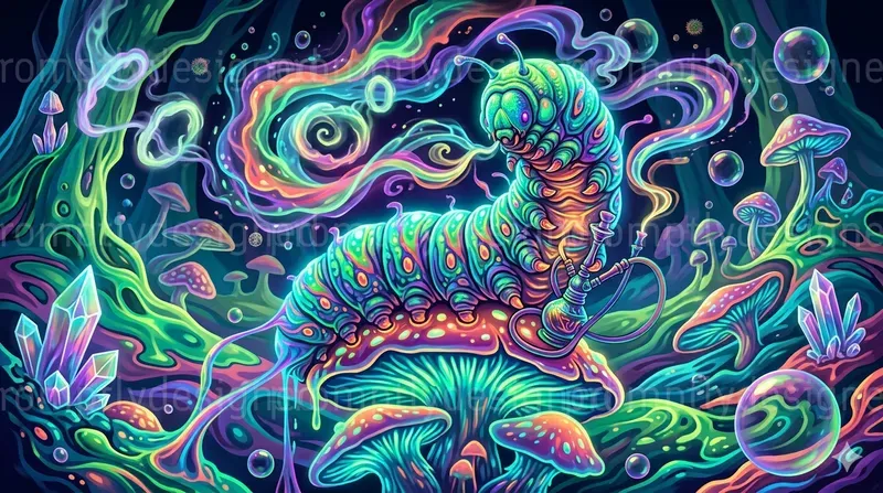 Bioluminescent Wonderland Scenes