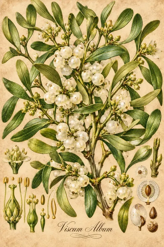 Victorian Xmas Botanical Gallery Posters