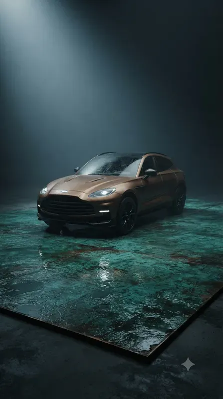 Patina Copper Rain Car Stages