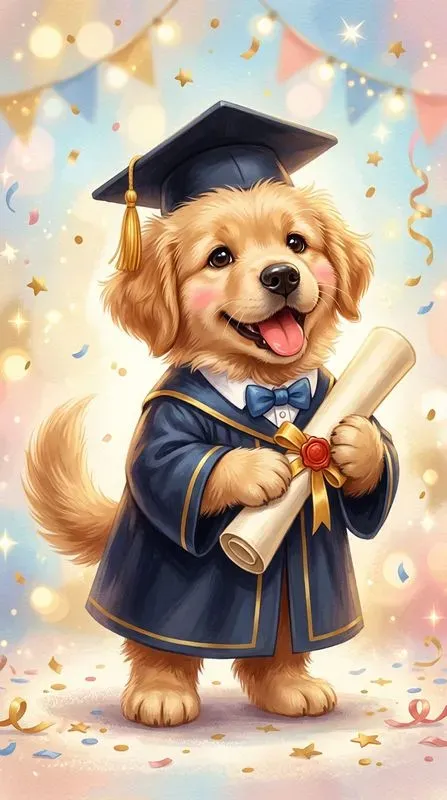 Cute Graduation Animals