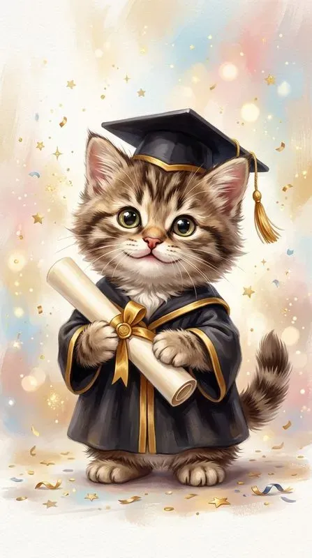 Cute Graduation Animals