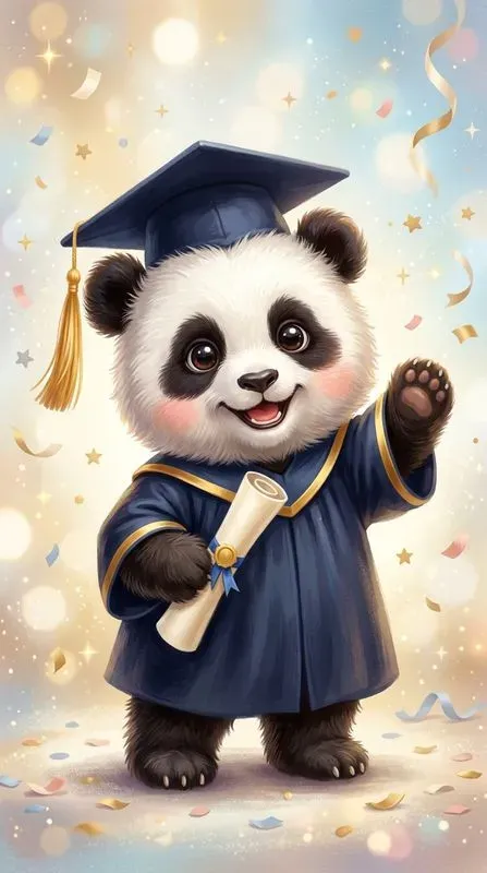 Cute Graduation Animals