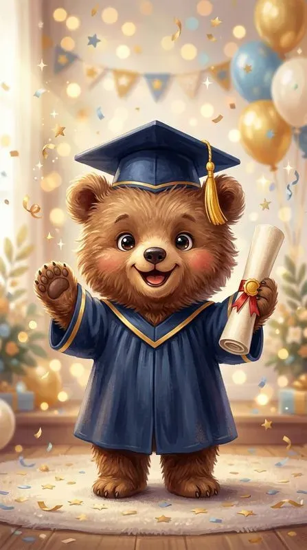Cute Graduation Animals