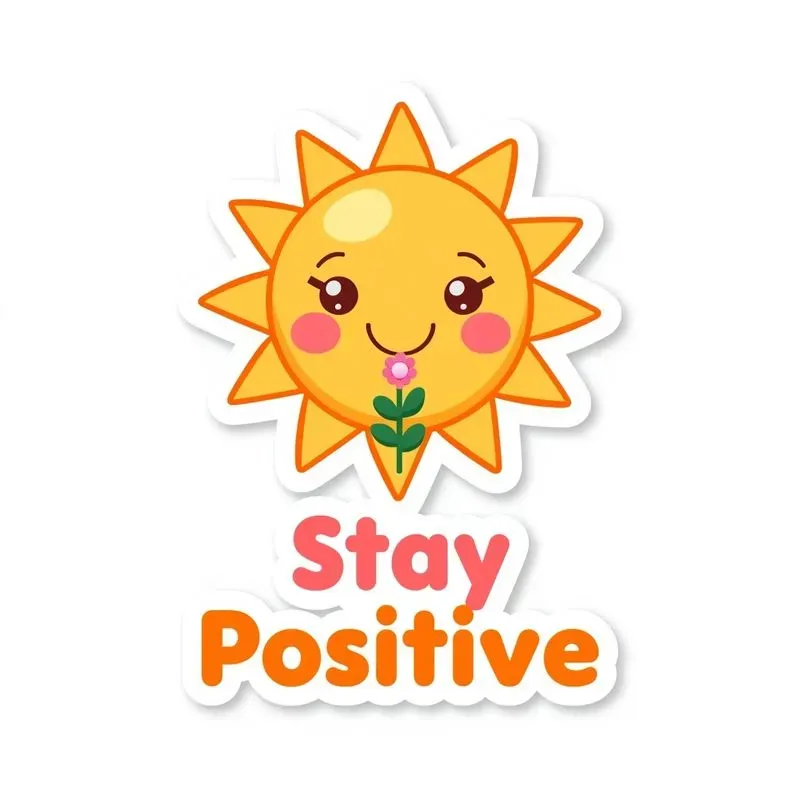 Cute Kawaii Animals And Objects Stickers