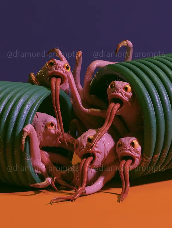 Tiny Terrors In Strange Places