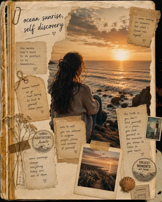 Dramatic Lifestyle Journal Pages