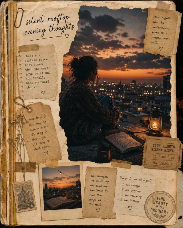 Dramatic Lifestyle Journal Pages