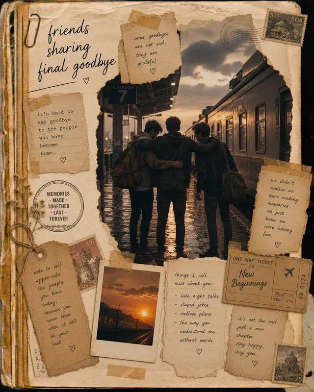 Dramatic Lifestyle Journal Pages