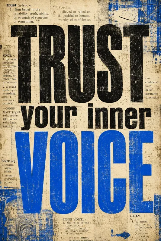 Vintage Letterpress Quote Posters