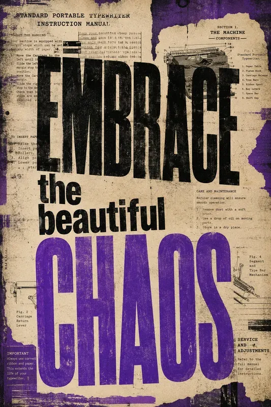 Vintage Letterpress Quote Posters