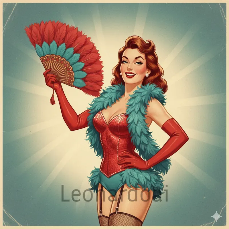 Retro Pinup Elegance