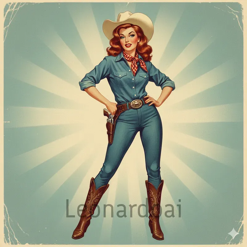 Retro Pinup Elegance