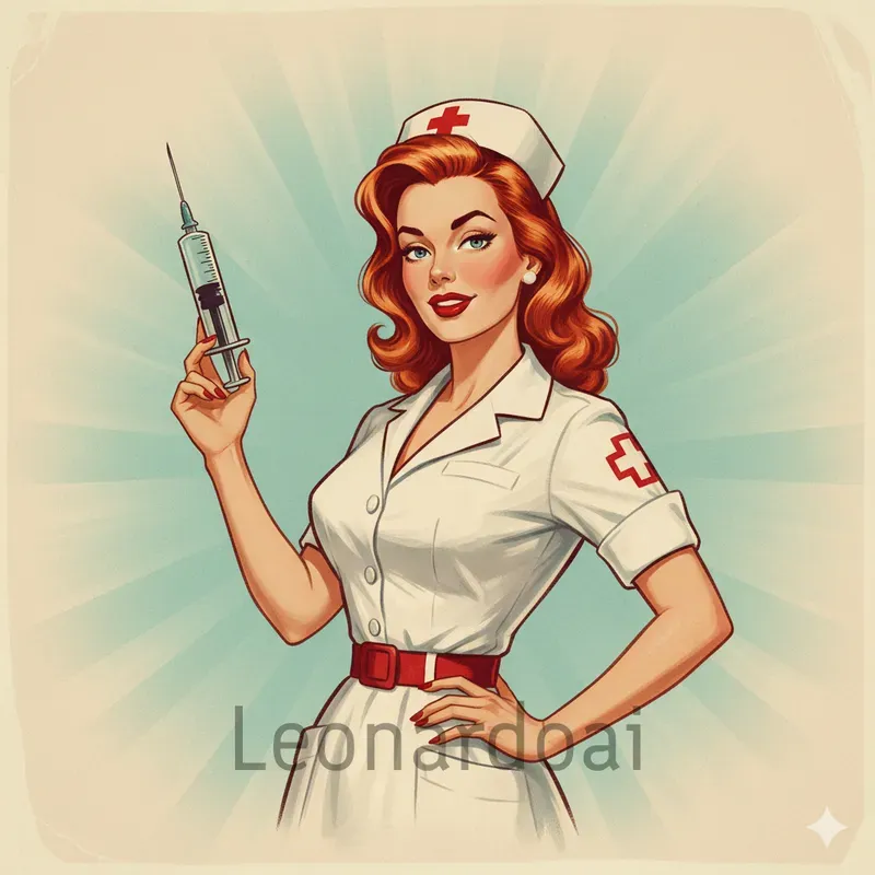 Retro Pinup Elegance