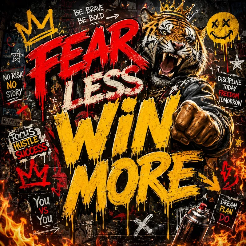 Urban Graffiti Motivation Posters