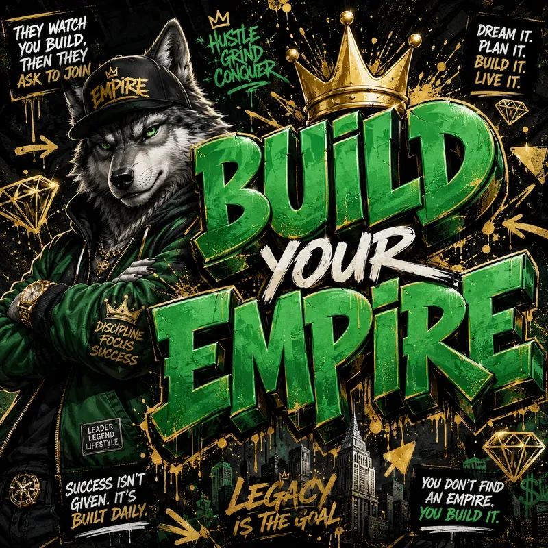 Urban Graffiti Motivation Posters