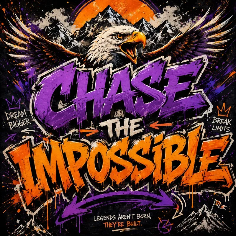Urban Graffiti Motivation Posters