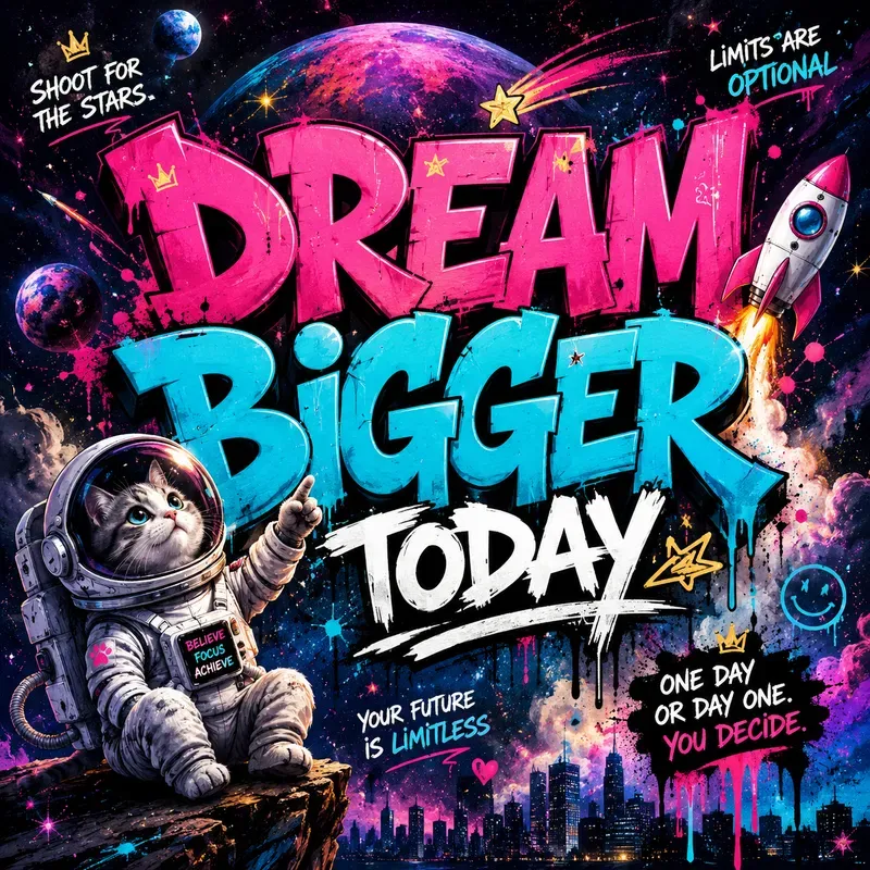 Urban Graffiti Motivation Posters