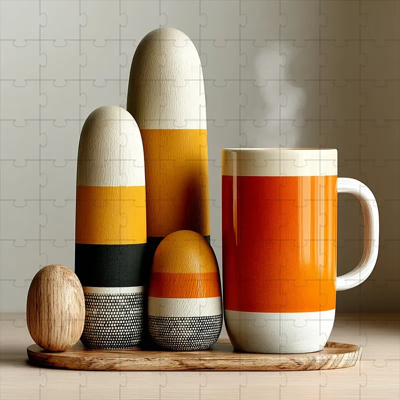 Craft Retro Handmade Warm Textured
