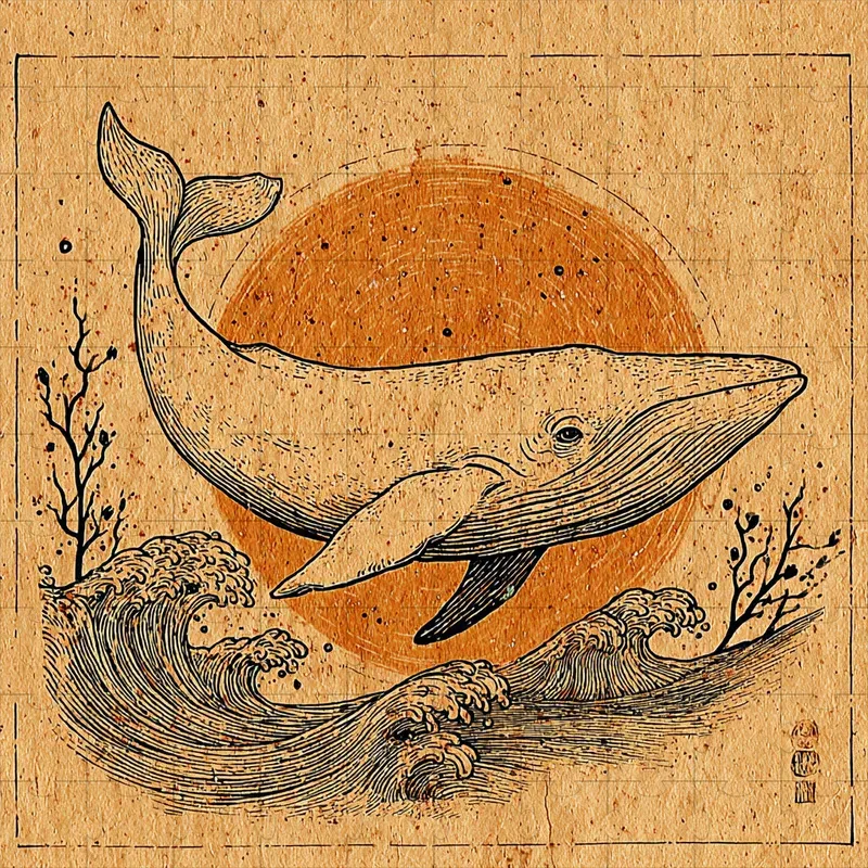 Sepia Ink Parchment Folk Storybooks