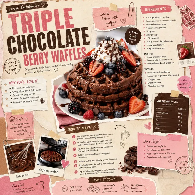 Bold Pantry Recipe Zine Templates