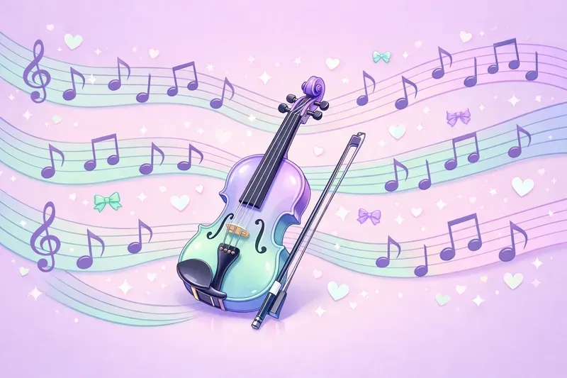 Pastel Vector Music Images Generator