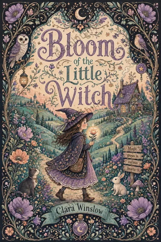 Whimsical Folkart Book Cover Generator