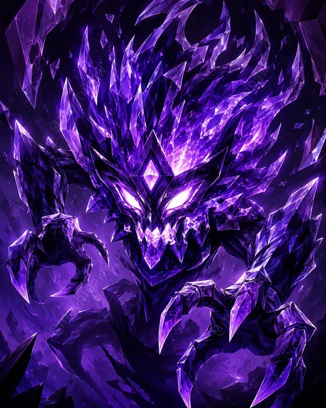 Crystalline Monsters Trading Cards
